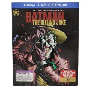 Batman The Killing Joke Blu-ray DVD 2016 DC Animated Movie Mark Hamill New